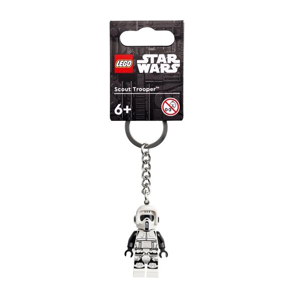 New LEGO 854246 Star Wars Scout Trooper Minifigure Keychain NWT in Hand - Picture 7 of 9